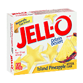 Jell-o Gelatin Dessert Island Pineapple Left Picture